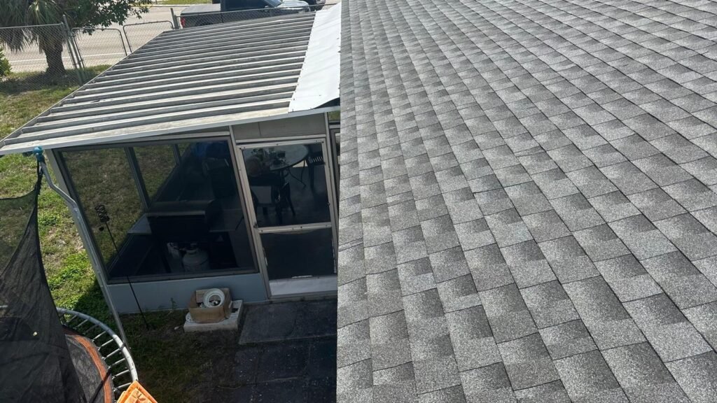 Shingle roofing by CV Quality Builders in Hollywood, Fort Lauderdale and South Florida