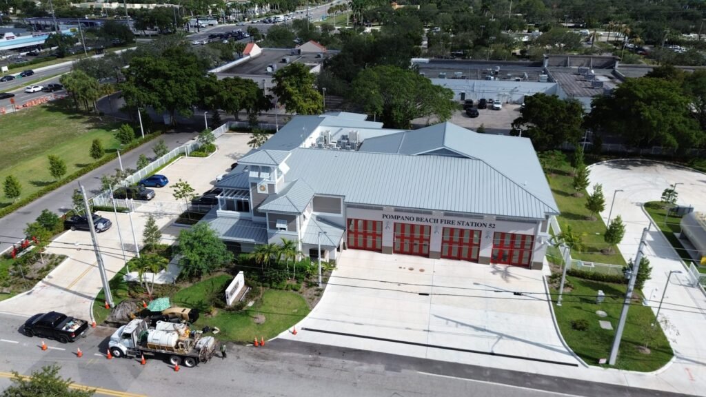 Fire station 52 by CV Quality Builders in Hollywood, Fort Lauderdale and South Florida