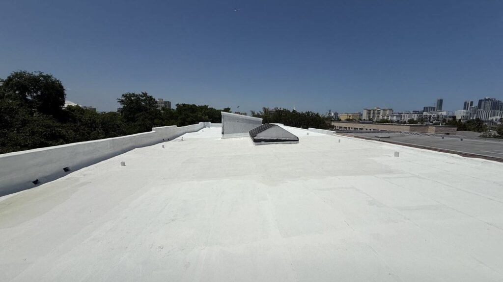 Flat roofing by CV Quality Builders in Hollywood, Fort Lauderdale and South Florida